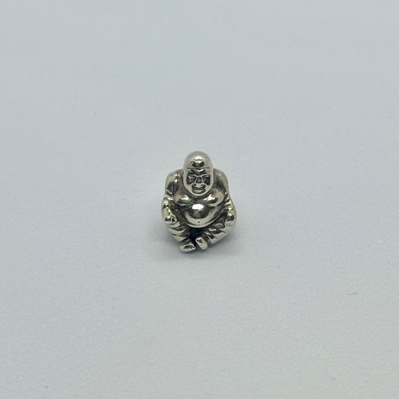Authentic Pandora Smiling Buddha Meditation Charm - Picture 1 of 4